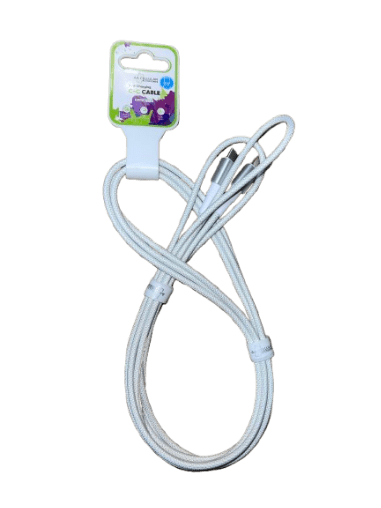 AA - CC12 - C TO C 12FT CABLE - WHITE - SmellsPlus