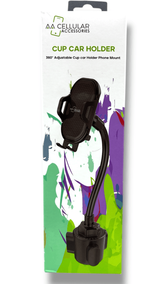 AA - CH02 CAR CUP PHONE HOLDER MOUNT - SmellsPlus