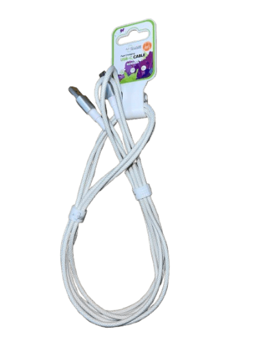 AA - UC12 - USB TO C 12FT CABLE - WHITE - SmellsPlus