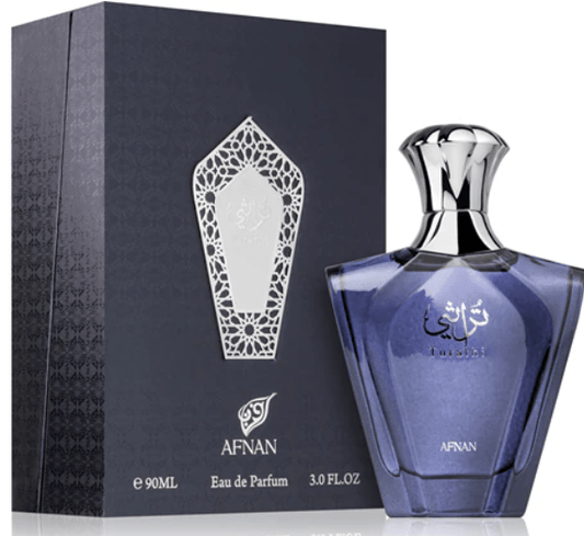 AFNAN TURATHI 90ml PERFUME BLUE MENS - SmellsPlus