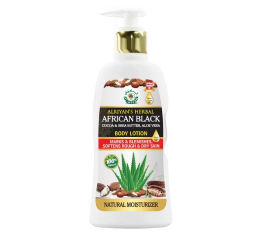AL-RIYAN HERBAL BODY LOTION 16oz | AFRICAN BLACK