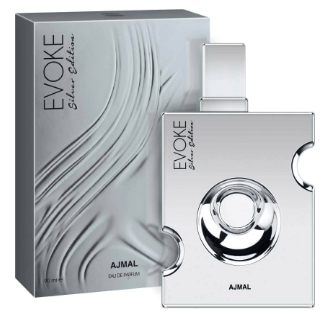 AJMAL EVOKE SILVER EDITION 90ml PERFUME - SmellsPlus
