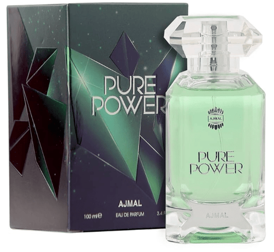 AJMAL PURE POWER 100ml PERFUME GREEN - SmellsPlus