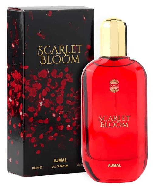 Ajmal Scarlet Bloom Eau De Parfum 3.4 Oz - SmellsPlus