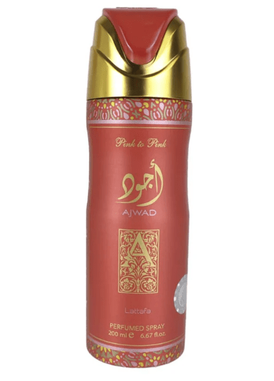 Ajwad Pink to Pink Body Spray 200ml - SmellsPlus