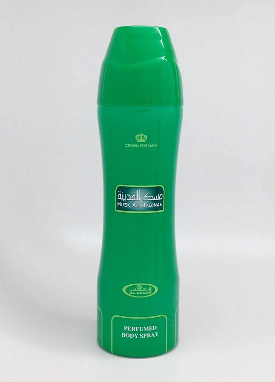AL - REHAB PERFUMED BODY SPRAY 200ml MUSK AL MADINAH - SmellsPlus