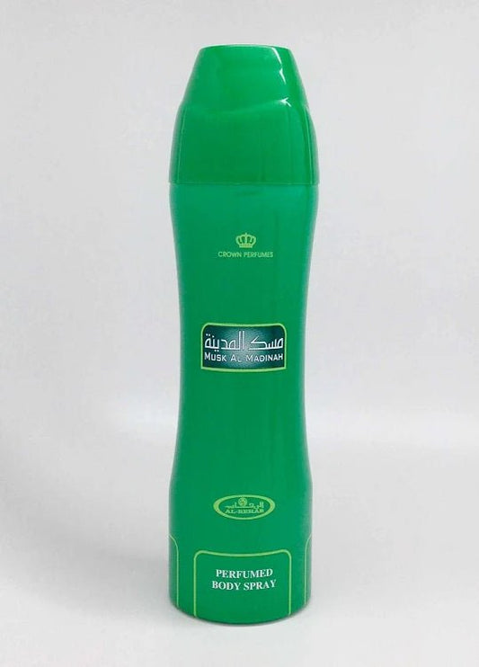 AL - REHAB PERFUMED BODY SPRAY 200ml MUSK AL MADINAH - SmellsPlus