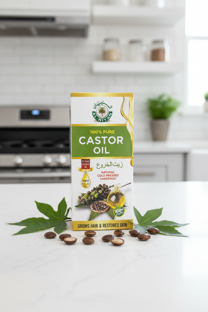 AL - RIYAN 100% PURE CASTOR OIL 8FLoz ESSENTIAL OIL - SmellsPlus