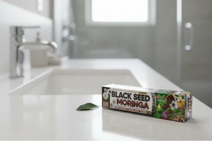 AL - RIYAN Black Seed & Moringa 5 in 1 herbal toothpaste 6ct - SmellsPlus