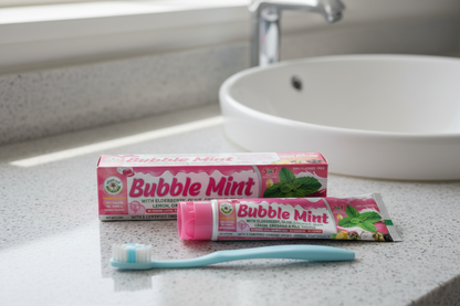 AL - RIYAN BUBBLE MINT 5 in 1 Herbal toothpaste 6ct - SmellsPlus
