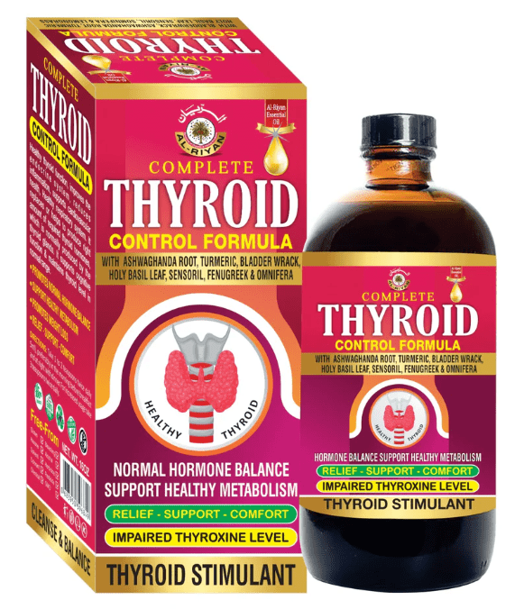 AL-RIYAN COMPLETE THYROID CONTROL FORMULA BITTER 16oz - SmellsPlus