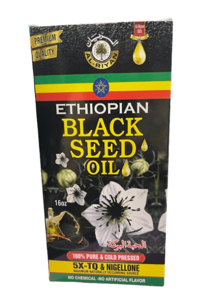 AL - RIYAN ETHIOPIAN BLACK SEED OIL 16OZ SUPPLEMENT - SmellsPlus