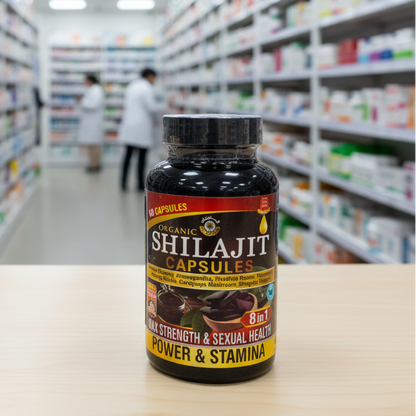AL - RIYAN SHILAJIT CAPSULES MAX STRENGTH 60CT - SmellsPlus