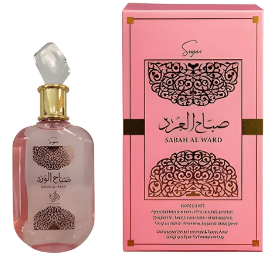 AL WATANIAH SABAH AL WARD SUGAR 100ML PERFUME PINK - SmellsPlus
