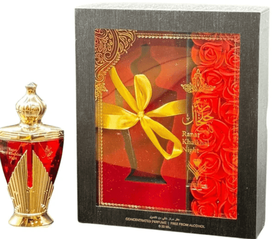 ALMAS RANAT KHALKHAL NIGHT 100ml PERFUME BLACK - SmellsPlus