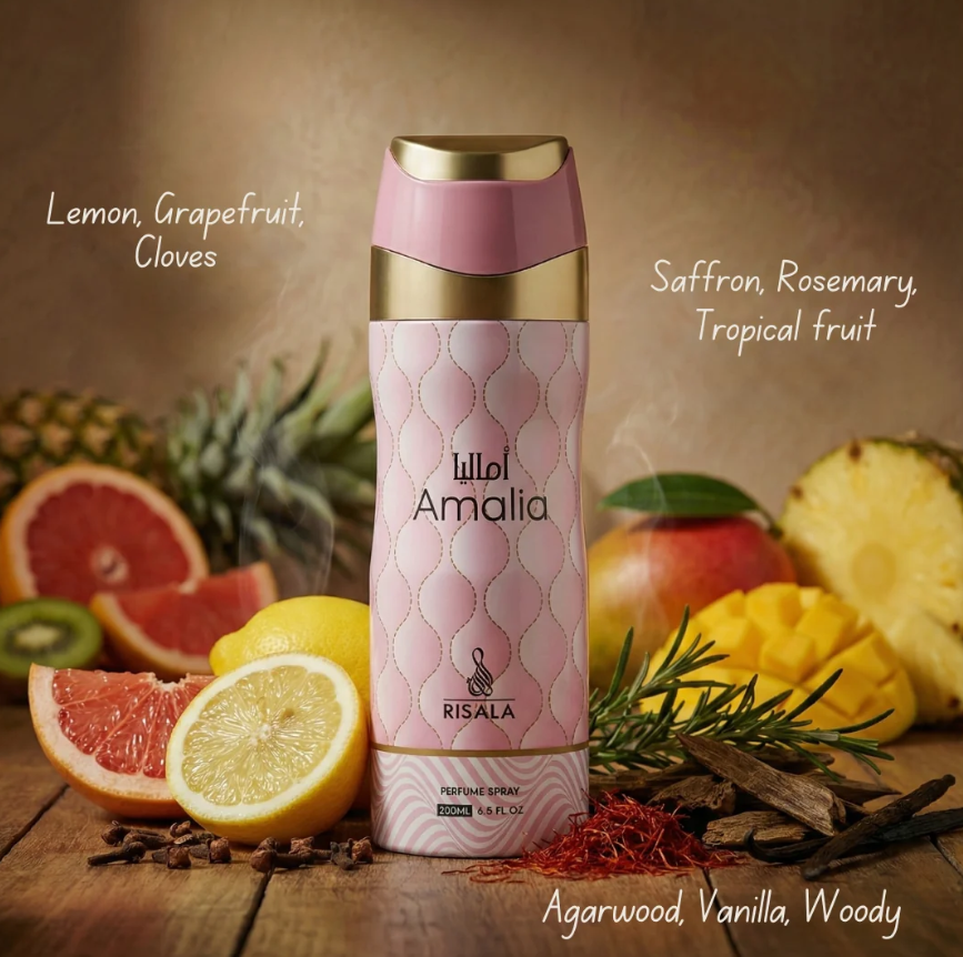 Risala Amalia Perfumed Body Spray 200ml 1ct