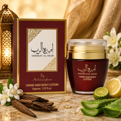 Ard Al Zaafaran Ameerat Al Arab Hand & Body Lotion 1.5oz