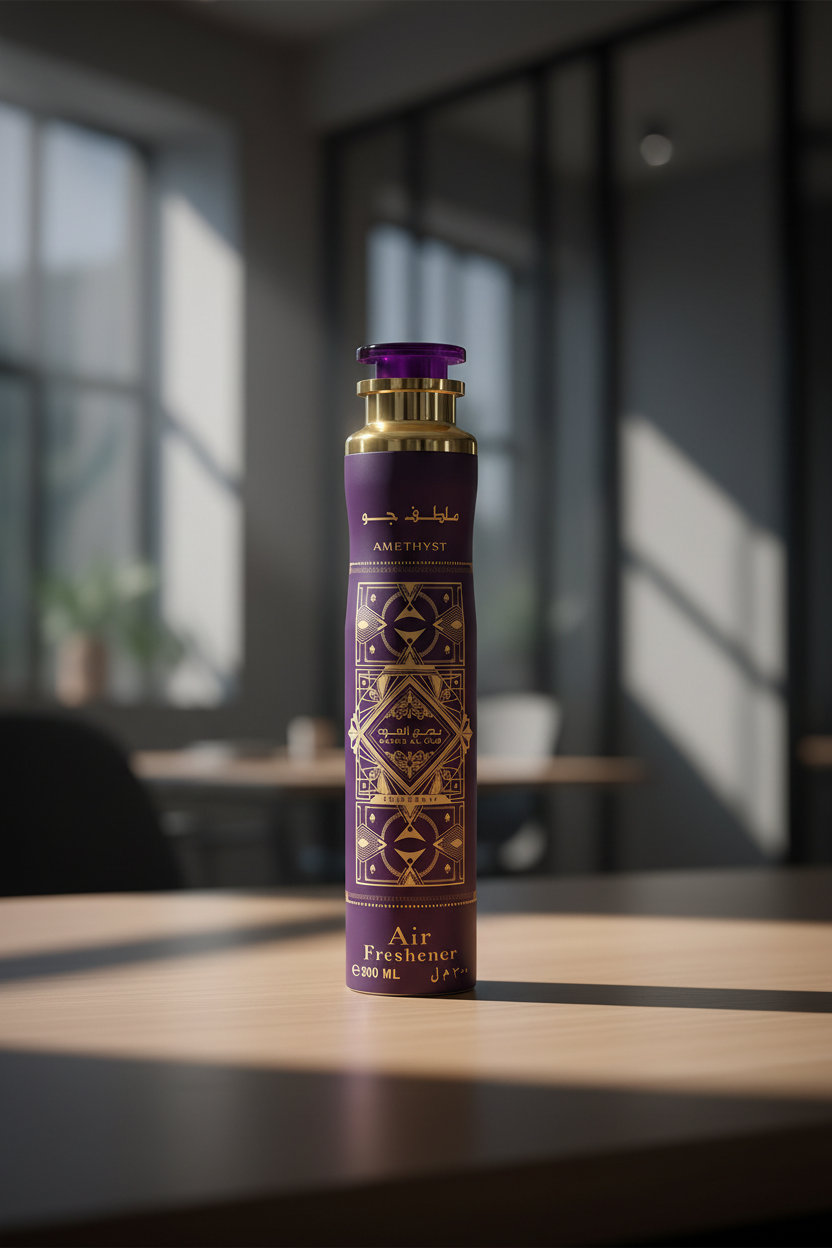 Lattafa Air Freshener Amethyst Badee Al Oud Oud For Glory 300ml 1ct Single