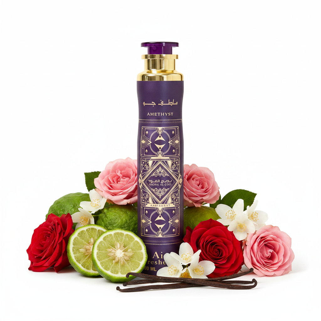 Lattafa Air Freshener Amethyst Badee Al Oud Oud For Glory 300ml 1ct Single