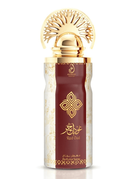 ARABIYAT MY PERFUMES BODY SPRAY 200ml 1CT RED OUD - SmellsPlus