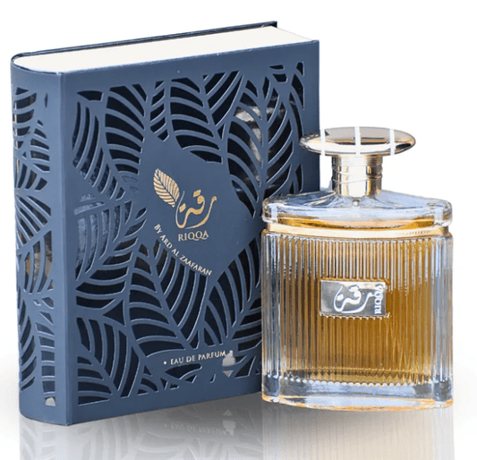 ARD AL ZAAFARAN RIQQA MEN PERFUME 100ML BLACK BOOK - SmellsPlus
