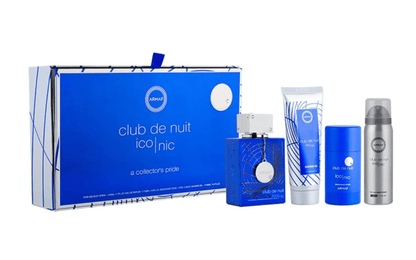 ARMAF CLUB DE NUIT ICONIC COLLECTOR'S PRIDE 4PC PERFUME GIFT SET - SmellsPlus