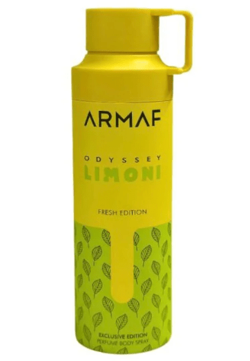 Armaf Odyssey Limoni Body Spray 200ml - SmellsPlus