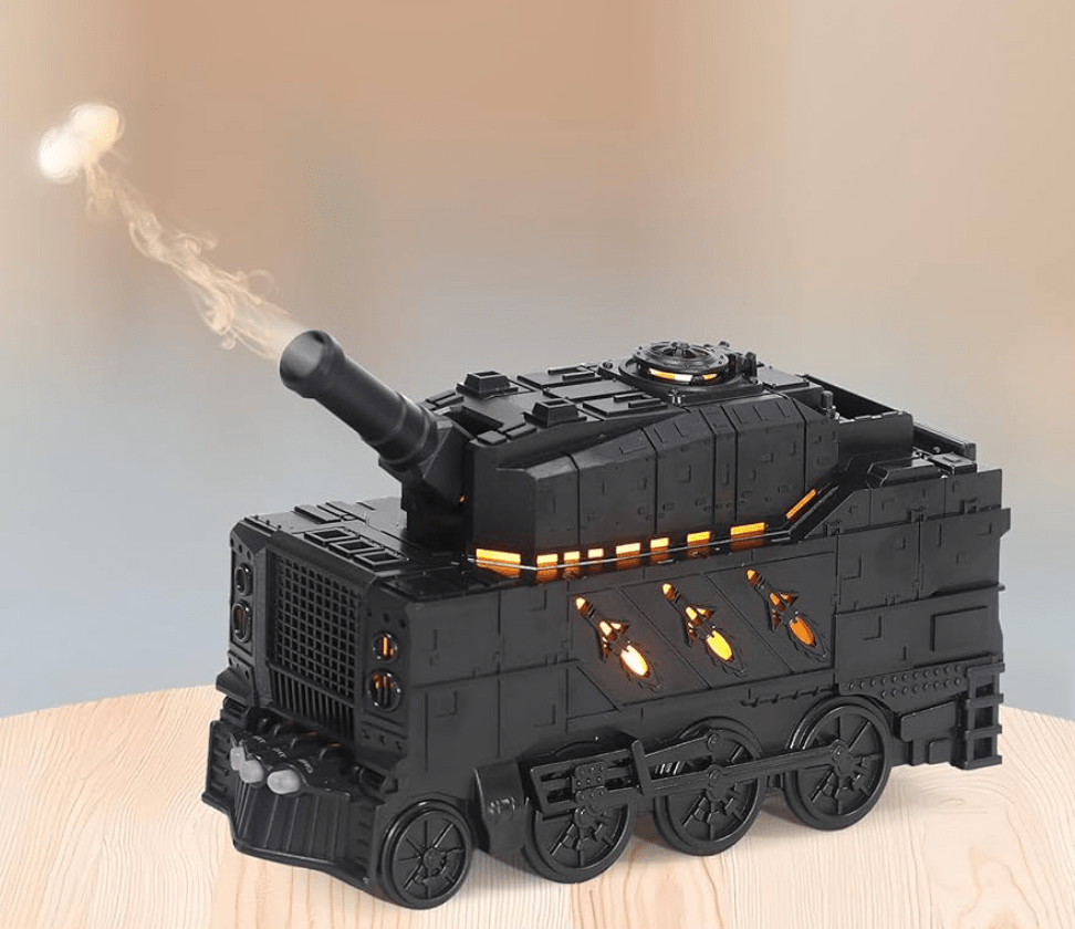 ARMY TANK DESIGN FLAME DIFFUSER - SmellsPlus