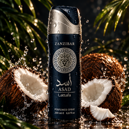 Lattafa Asad Zanzibar Body Spray 200ml