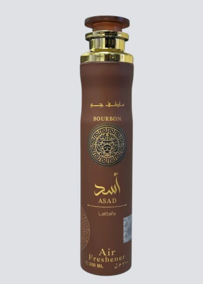 Lattafa Air Freshener 300ml 1ct SINGLE Asad Bourbon