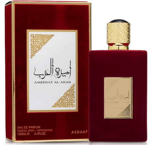ASDAAF AMEERAT AL ARAB RED PRINCESS OF ARABIA PERFUME 100ML - SmellsPlus