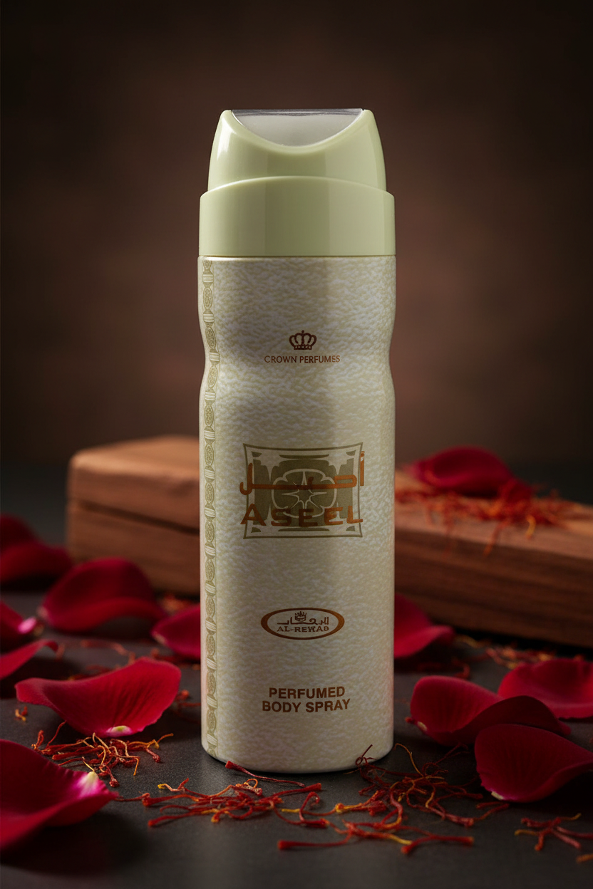 Al-Rehab Perfumed Body Spray 200ml Aseel
