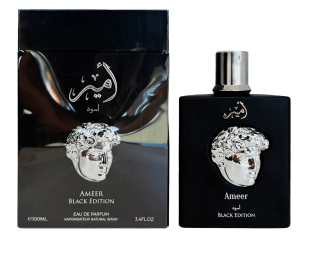 AURA FRAGRANCES AMEER BLACK EDITION 100ml PERFUME - SmellsPlus