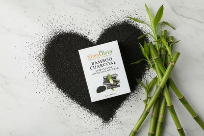 Shea Olein ACTIVATED BAMBOO CHARCOAL Soap Bar Single 1CT