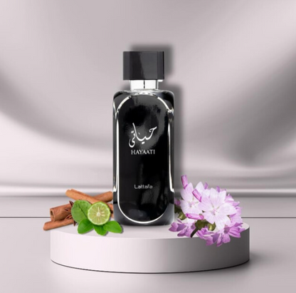 Lattafa Hayaati Black Natural Perfume 100ml