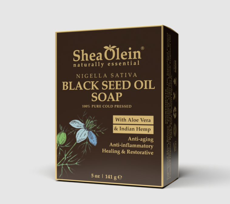 Shea Olein NIGELLA SATIVA BLACK SEED OIL Soap Bar Single 1CT