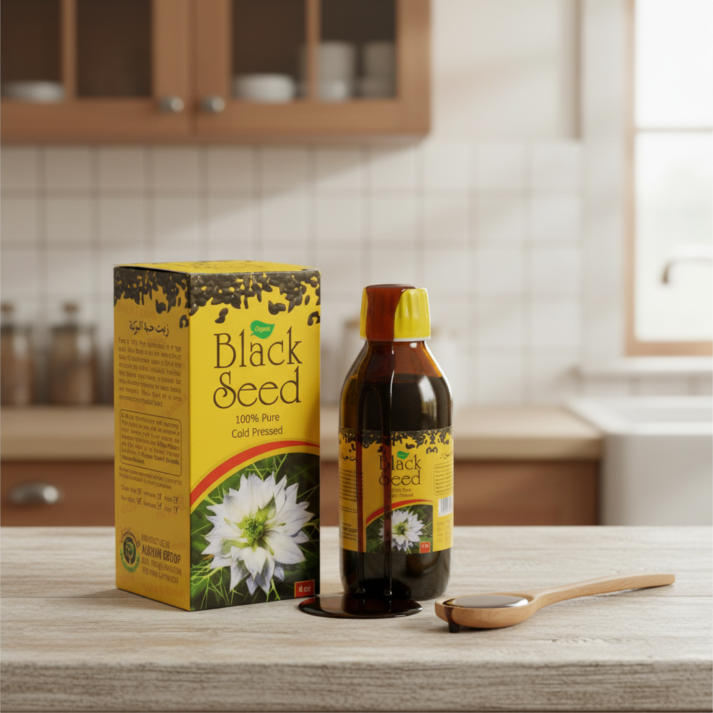 ORGANIC BLACK SEED PURE NATURAL OIL 4OZ