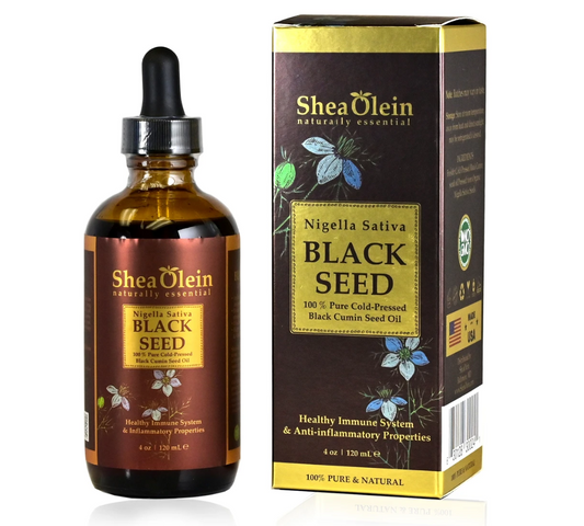Shea Olein Black Seed 100% Cumin Oil 4oz