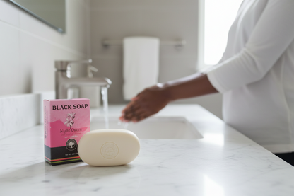 Black Soap Night Queen With Royal Jelly Extract Soap Bar 1ct