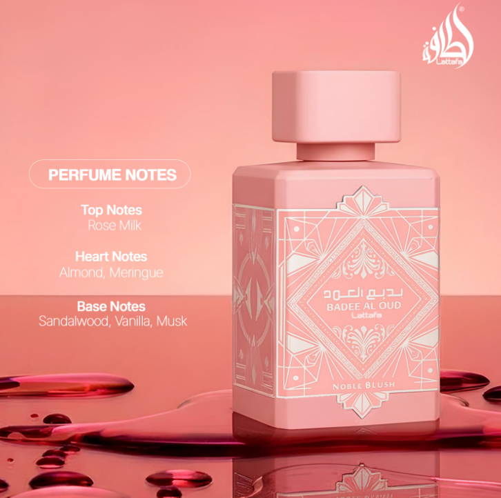 Lattafa Badee Al Oud Noble Blush 100ml Perfume