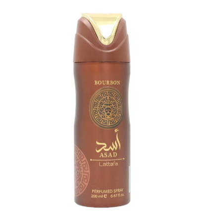 Lattafa Asad Bourbon Perfumed Body Spray 200ml 1ct