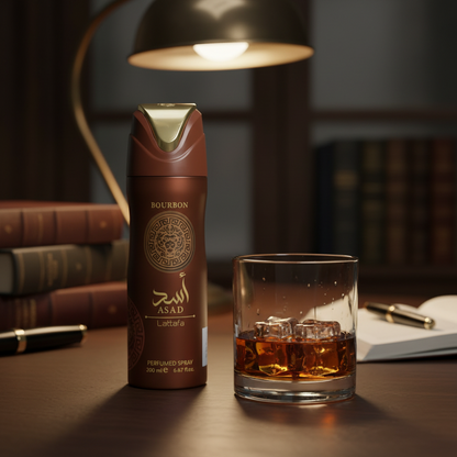 Lattafa Asad Bourbon Perfumed Body Spray 200ml 1ct