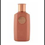 Khadlaj Biscotti Caramel Pop front view of the peach pink bottle and gold cap