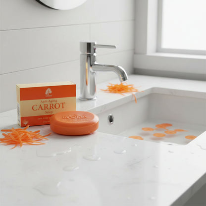 Madina Anti Aging Carrot Soap Bars 1ct