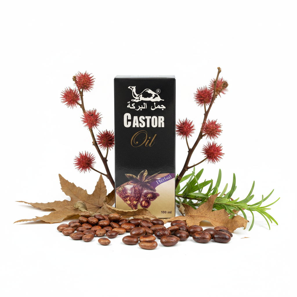 CAMEL BARAKA CASTOR OIL 100ML: Pure Hair Nourishment & Digestive Oil