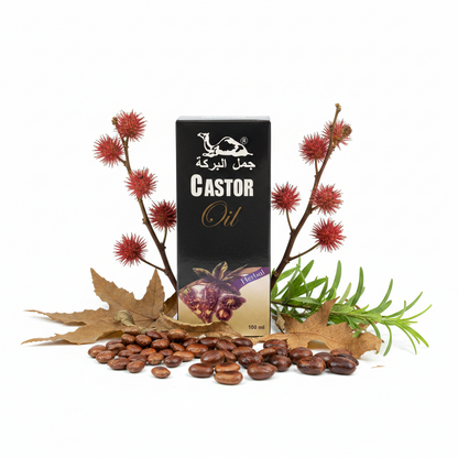 CAMEL BARAKA CASTOR OIL 100ML: Pure Hair Nourishment & Digestive Oil