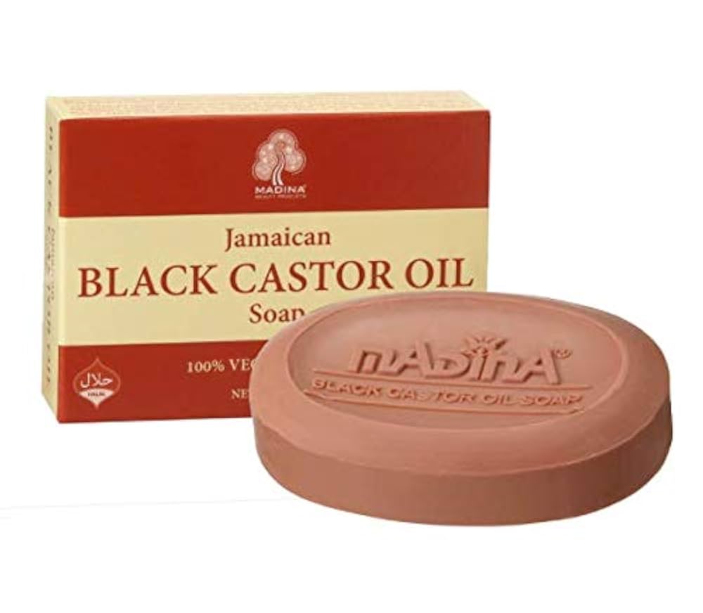 Madina Jamaican Black Castor Oil Soap Bar 1ct