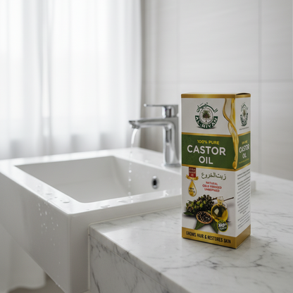 AL-RIYAN 100% PURE CASTOR OIL 16FLoz