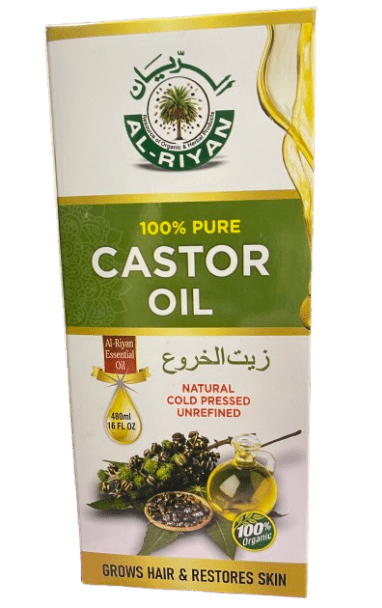 AL-RIYAN 100% PURE CASTOR OIL 16FLoz