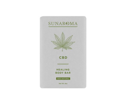 Sunaroma Healing Soap Bar Single 8oz CBD